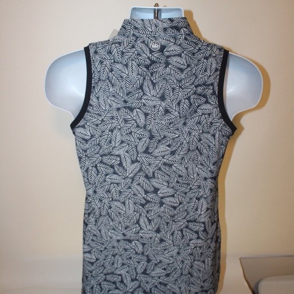 NWT $85 Peter Millar Tank Polo Shirt Sleeveless Golf Top Shirt Womens Size Small - Picture 5 of 6